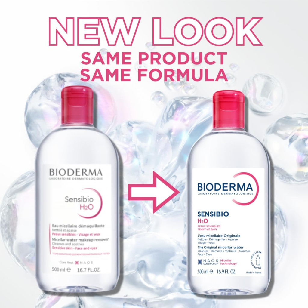 Bioderma Sensibio H20 Without Pump, 500ml