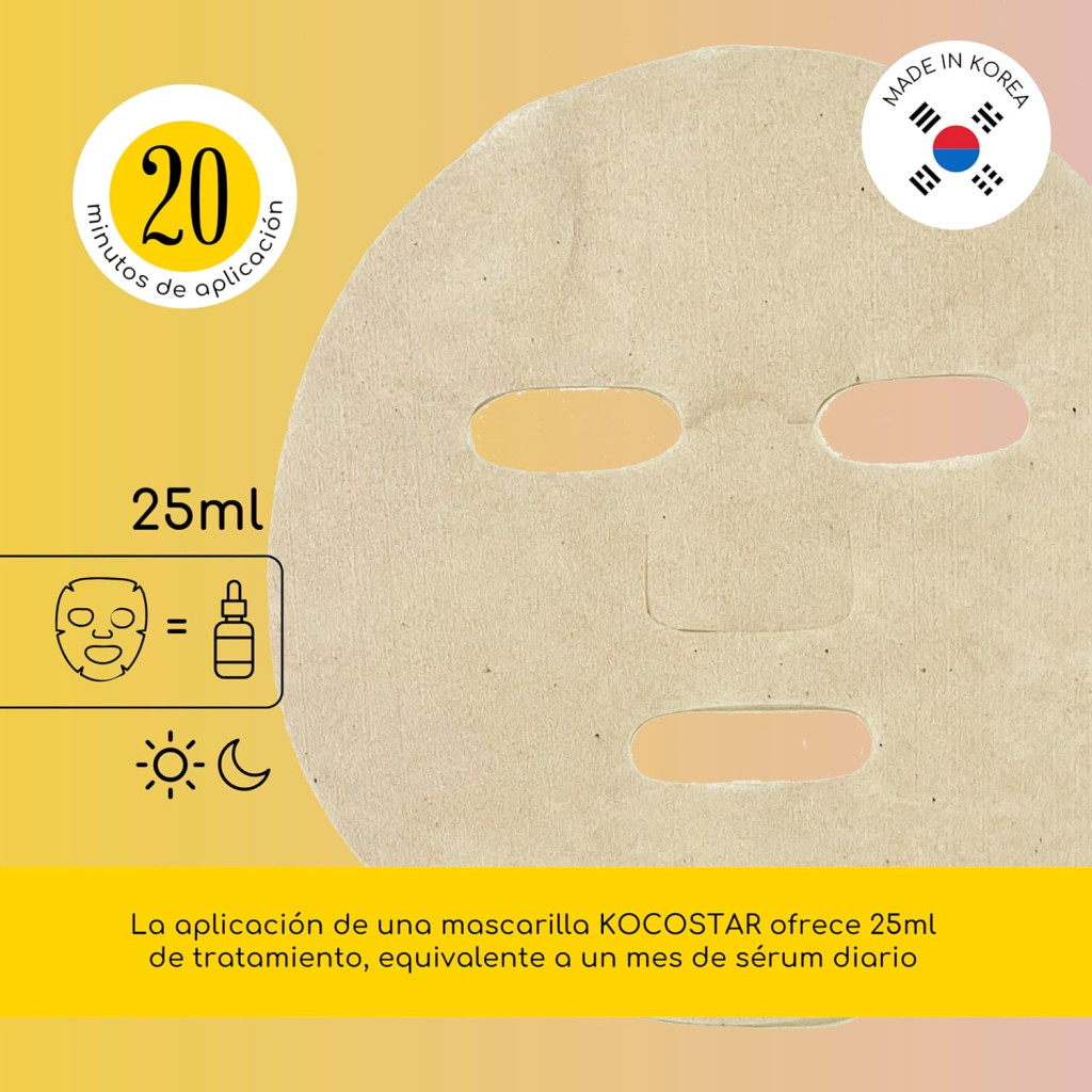 Kocostar Happy Mask Facial Polyglutamic Acid 23ml 1s