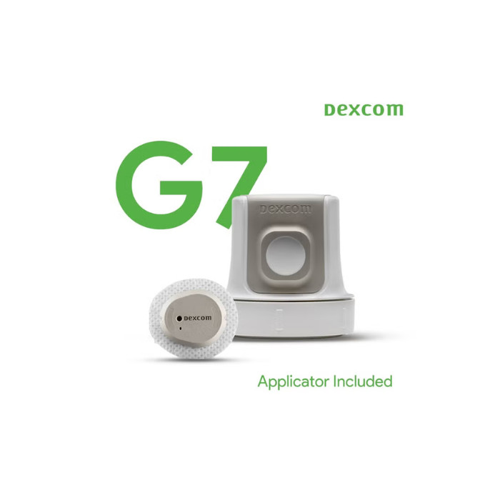 Dexcom G7 Sensor Kit For Continuous Glucose Monitoring, Pack of 1's