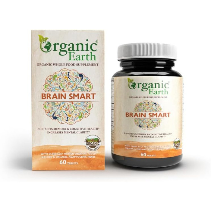 Organic Earth Brain Smart Tablets 60s