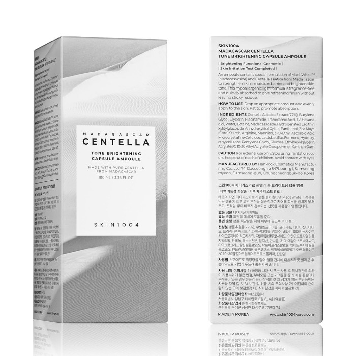 Skin1004 Centella Tone Brightening Capsule Ampoule 100ml