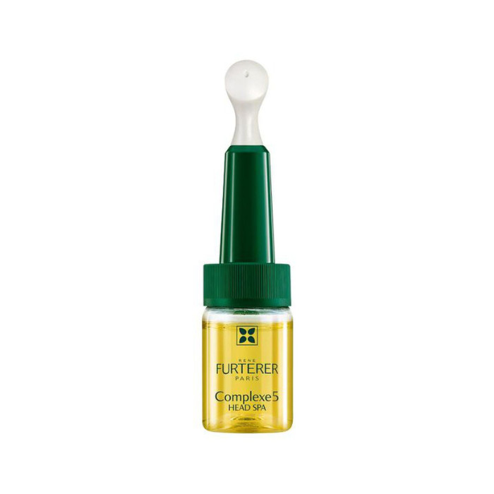 Rene Furterer Complexe 5 Head Spa, Scalp Revitalizer with Essential Oils for Strong Hair Pre-Shampoo Amp 16s