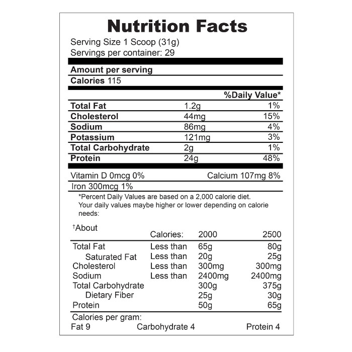 Muscle Core 100% Whey Platinum Birthday Cake, 24g Protein Powder for Muscle Growth & Recovery, 2lb