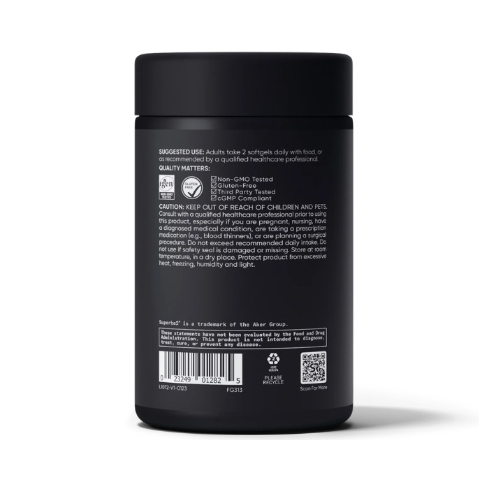 Sports Research Total Omega-3 Fish Oil 1100mg, Full Spectrum with Krill & Salmon, 120 Softgels