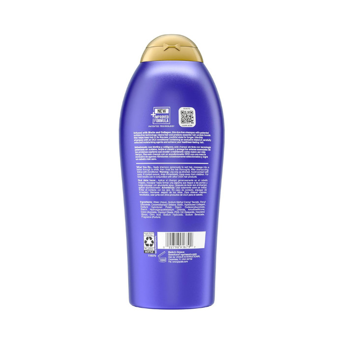 OGX Thick & Full + Biotin & Collagen Volumizing Conditioner with Lipi Pro Shield Technology, Sulfate-Free, 577ml