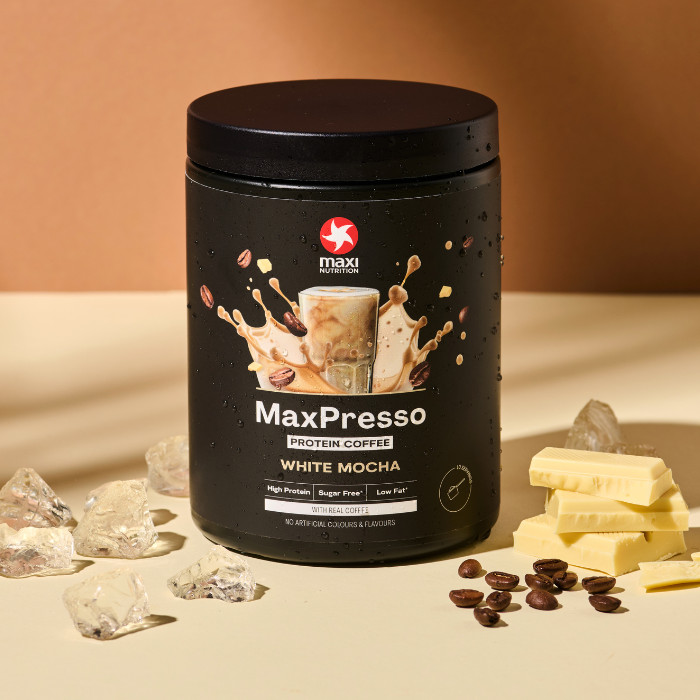 Maxi Nutrition MaxPresso Protein Coffee Mocha, 22g Whey Protein with Real Coffee Extract, Sugar-Free, 300g