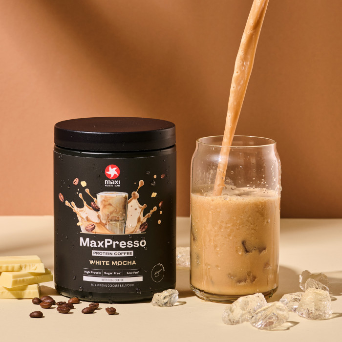 Maxi Nutrition MaxPresso Protein Coffee Mocha, 22g Whey Protein with Real Coffee Extract, Sugar-Free, 300g