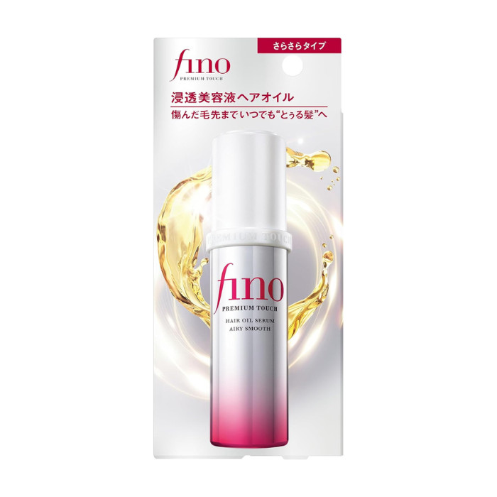 Fino Premium Touch Hair Oil Serum Airy Smooth Lightweight Frizz Control & Shine Treatment, 70ml