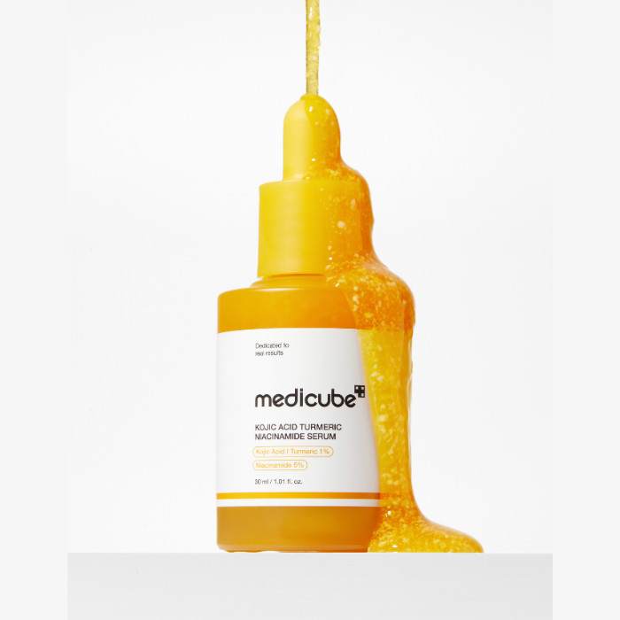 Medicube Kojic Acid Turmeric Niacinamide Brightening Serum with Vitamin E, 30ml