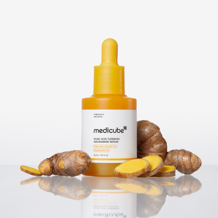Medicube Kojic Acid Turmeric Niacinamide Brightening Serum with Vitamin E, 30ml