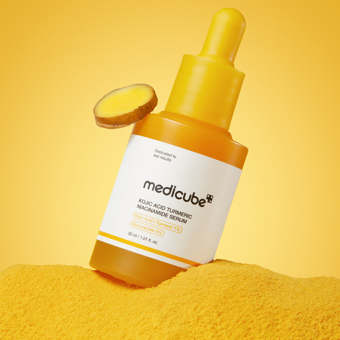 Medicube Kojic Acid Turmeric Niacinamide Brightening Serum with Vitamin E, 30ml