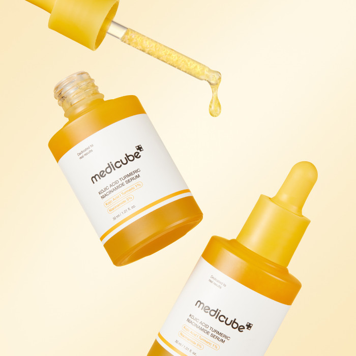 Medicube Kojic Acid Turmeric Niacinamide Brightening Serum with Vitamin E, 30ml