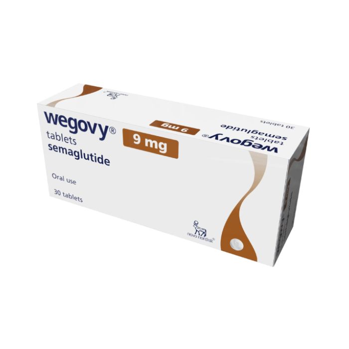 Wegovy 9mg GLP-1 Pill, 30 Tablets, for Weight Loss Support