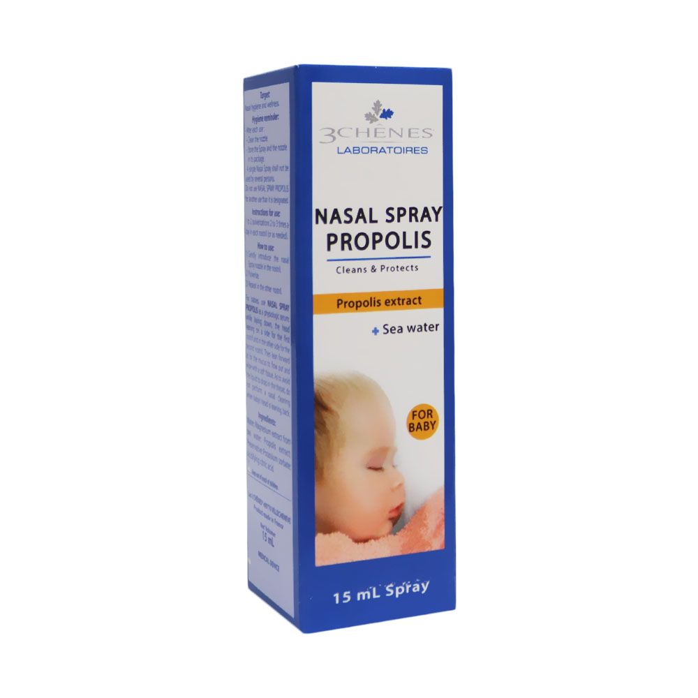 3 Chenes Propolis Baby Nasal Spray 15ml