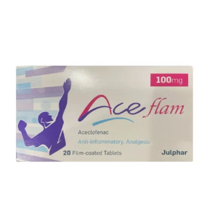 Aceflam 100MG Film Coated Tab 20s