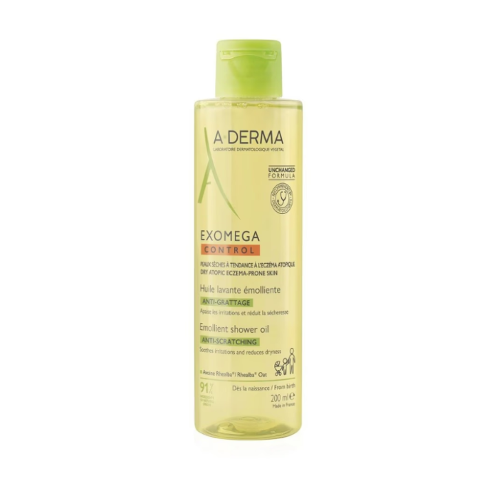 Aderma Exomega Emollient Shower Oil 200 ml