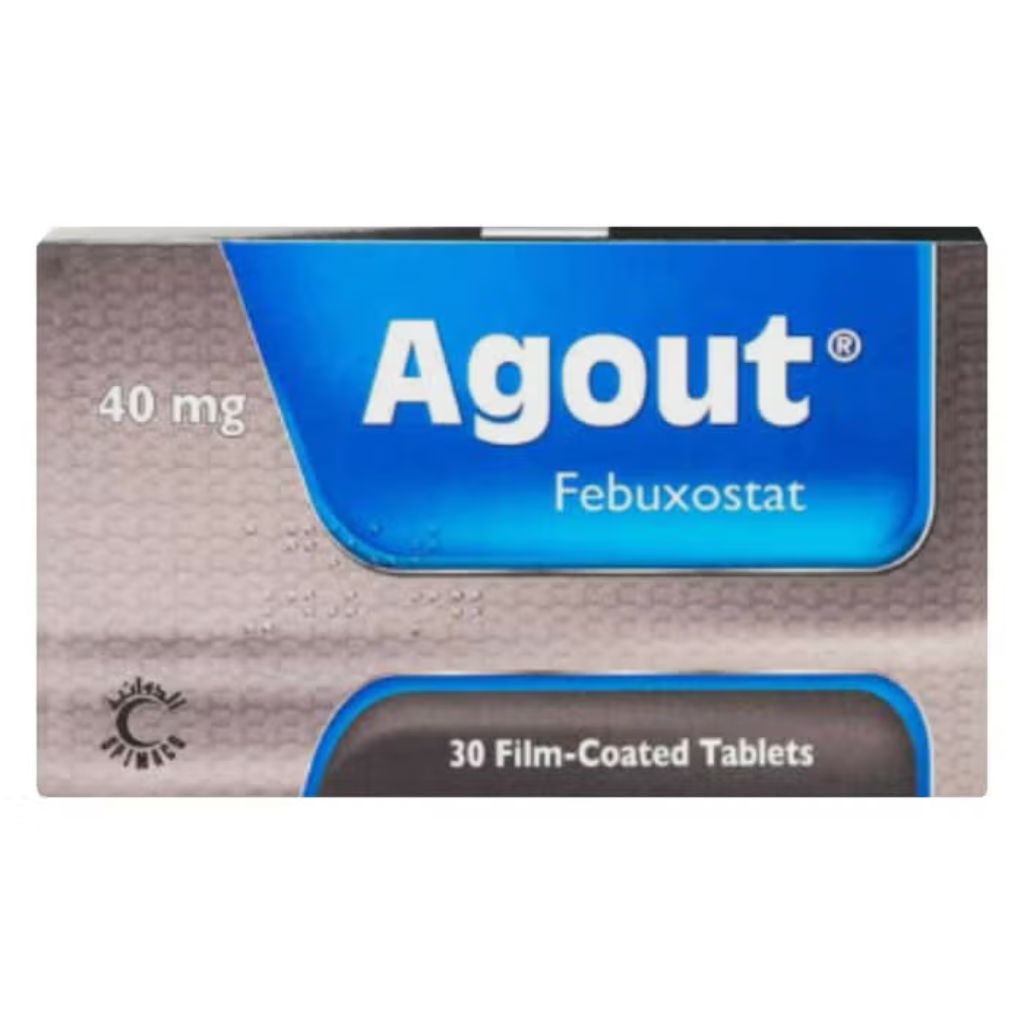 AGOUT 40MG FC TABS 30S (15S BLISTER X 2)