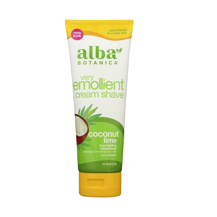 Alba Shave Cream Coconut Lime 8 Oz