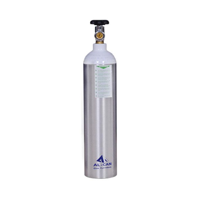 Alcan Oxygen Cylinder 1050L With Inbuild Regulator Water Capacity