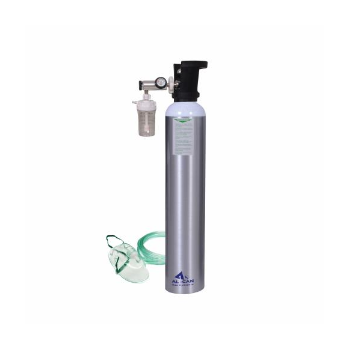 Alcan Oxygen Cylinder 125L With Inbuild Regulator Water Capacity