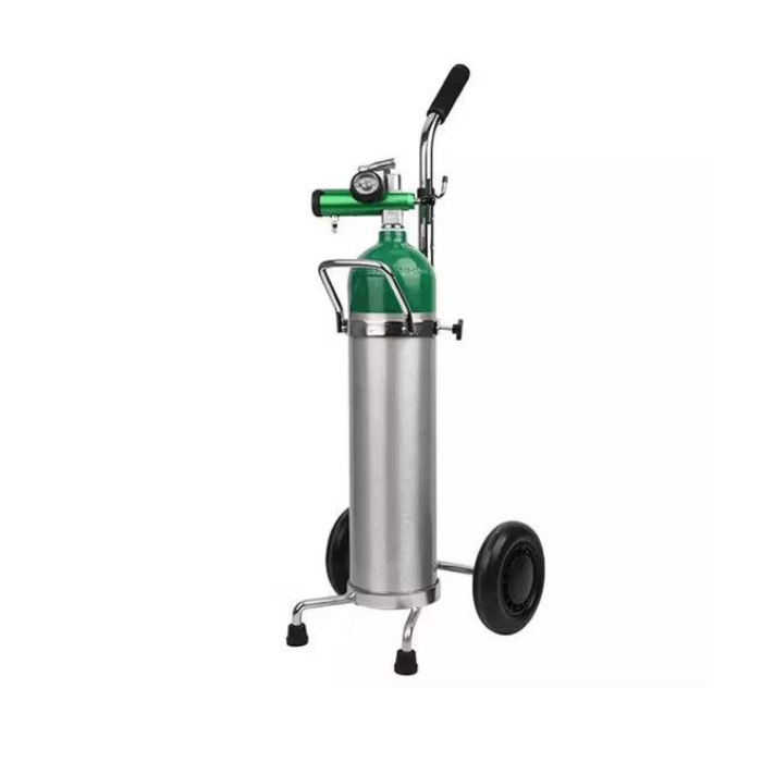 Alcan O2 Cylinder 1500L With Trolley Regulator Pin Index 10.1L