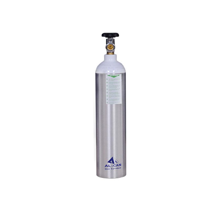 Alcan Oxygen Cylinder 460L With Inbuild Regulator Water Capacity