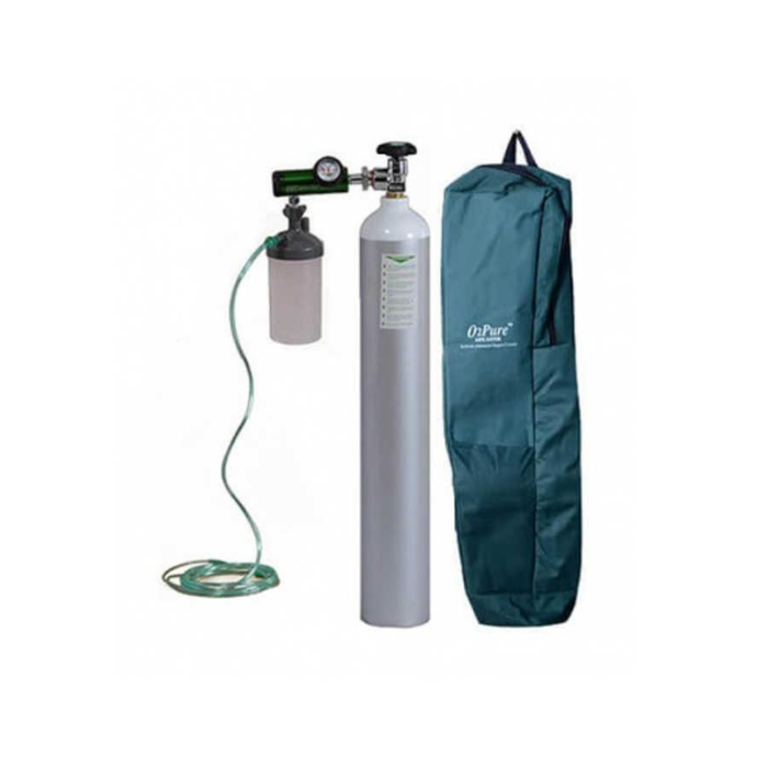 Alcan Oxygen Cylinder 610L With Inbuild Regulator Water Capacity