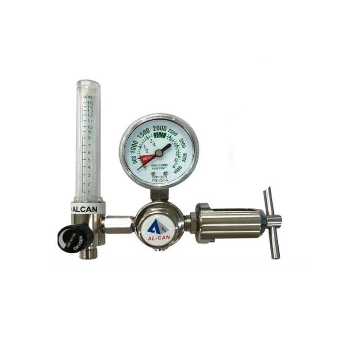 Alcan Oxygen Cylinder Flow Meter
