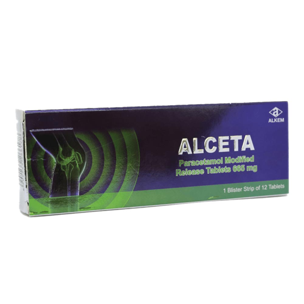 Alceta 665mg MR Tablet 12s