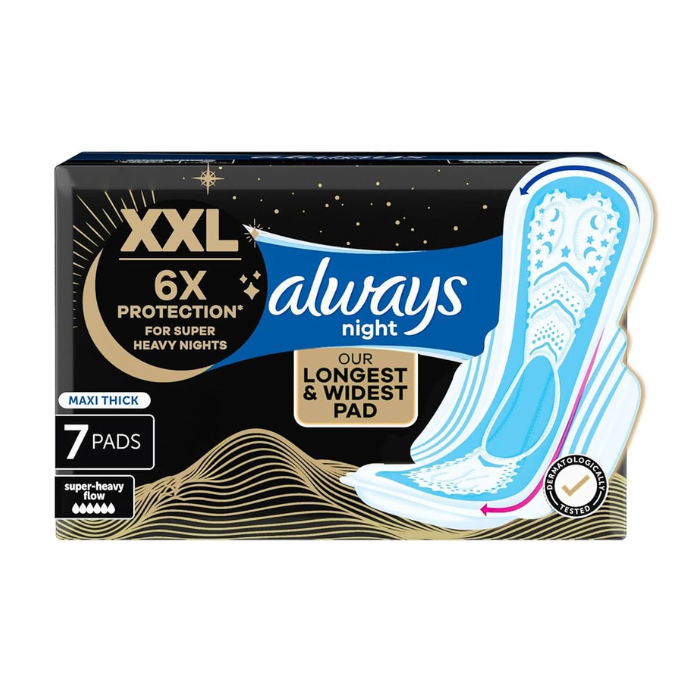 Always Cotton Thick Night 7's