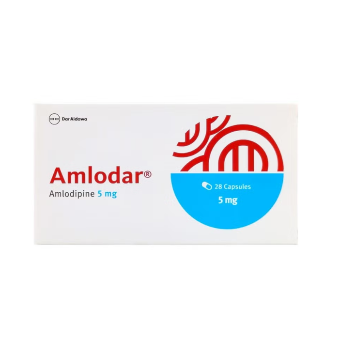 AMLODAR 5 MG CAPSULE 28S(14S BLISTER X 2)