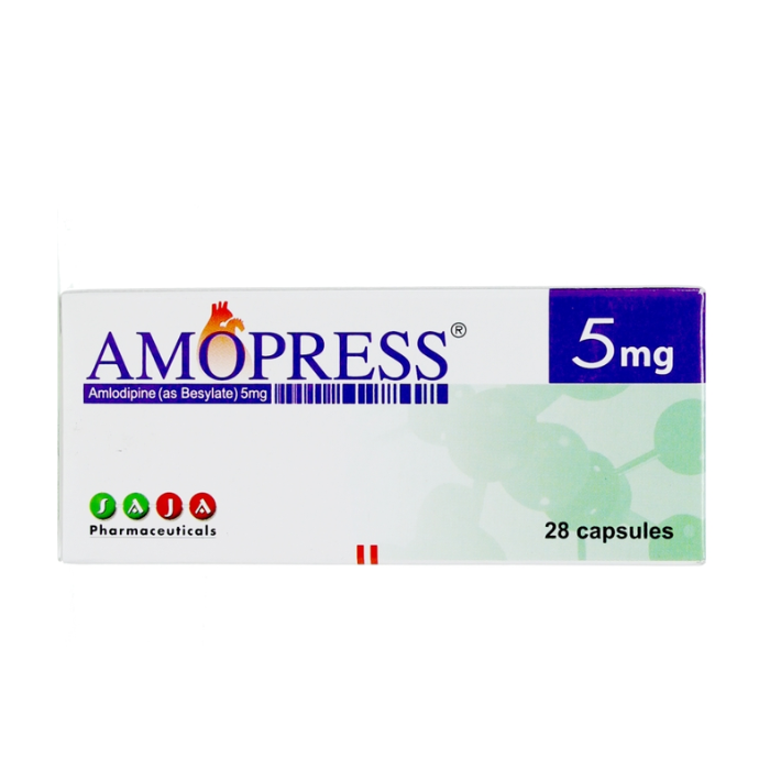 أموبريس 5MG كبسولات 28 (7 كبسولات بليستر × 4)