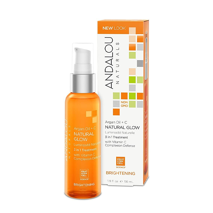 Andalou Argan Oil + Omega Natural glow 3 In 1 Treatment