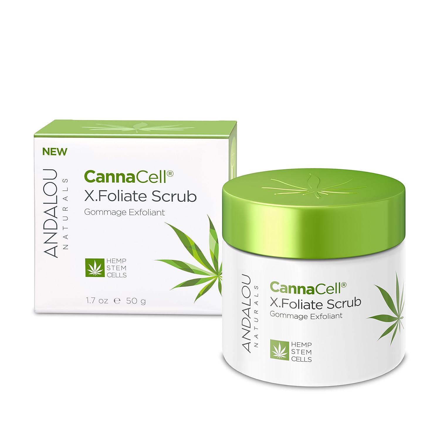 Andalou Naturals Cannacell Exfoliate Scrub 50 g