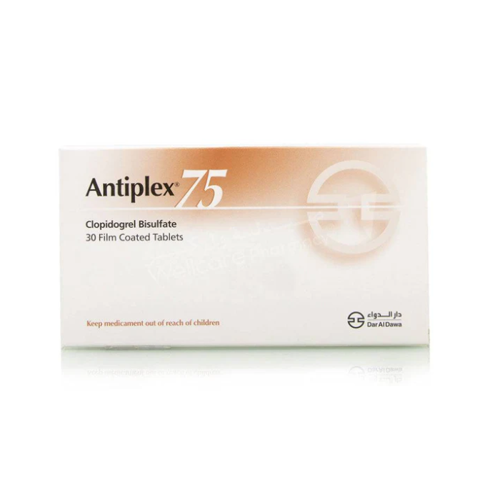 ANTIPLEX 75MG TABS 30S (10S BLISTER x 3)