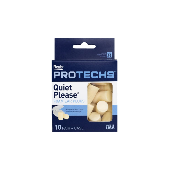 Apothecary Flents Foam Ear Plugs 10 pairs+Case