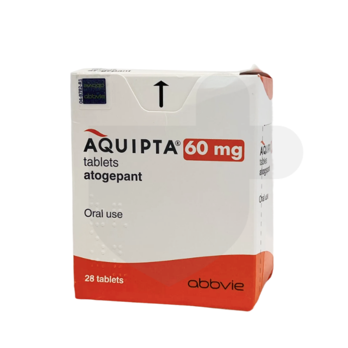Aquipta 60MG Tab 28s