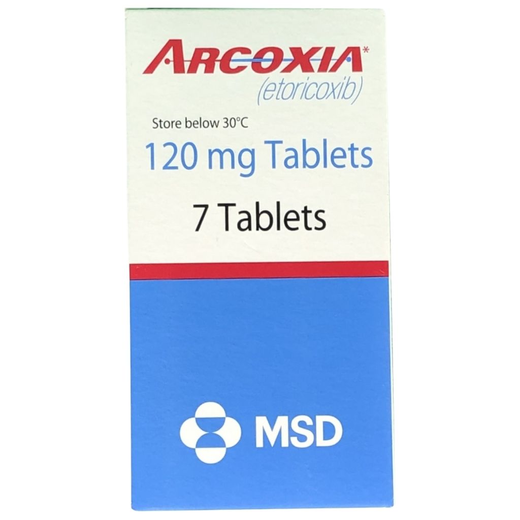 Arcoxia 120mg 7 Tablets