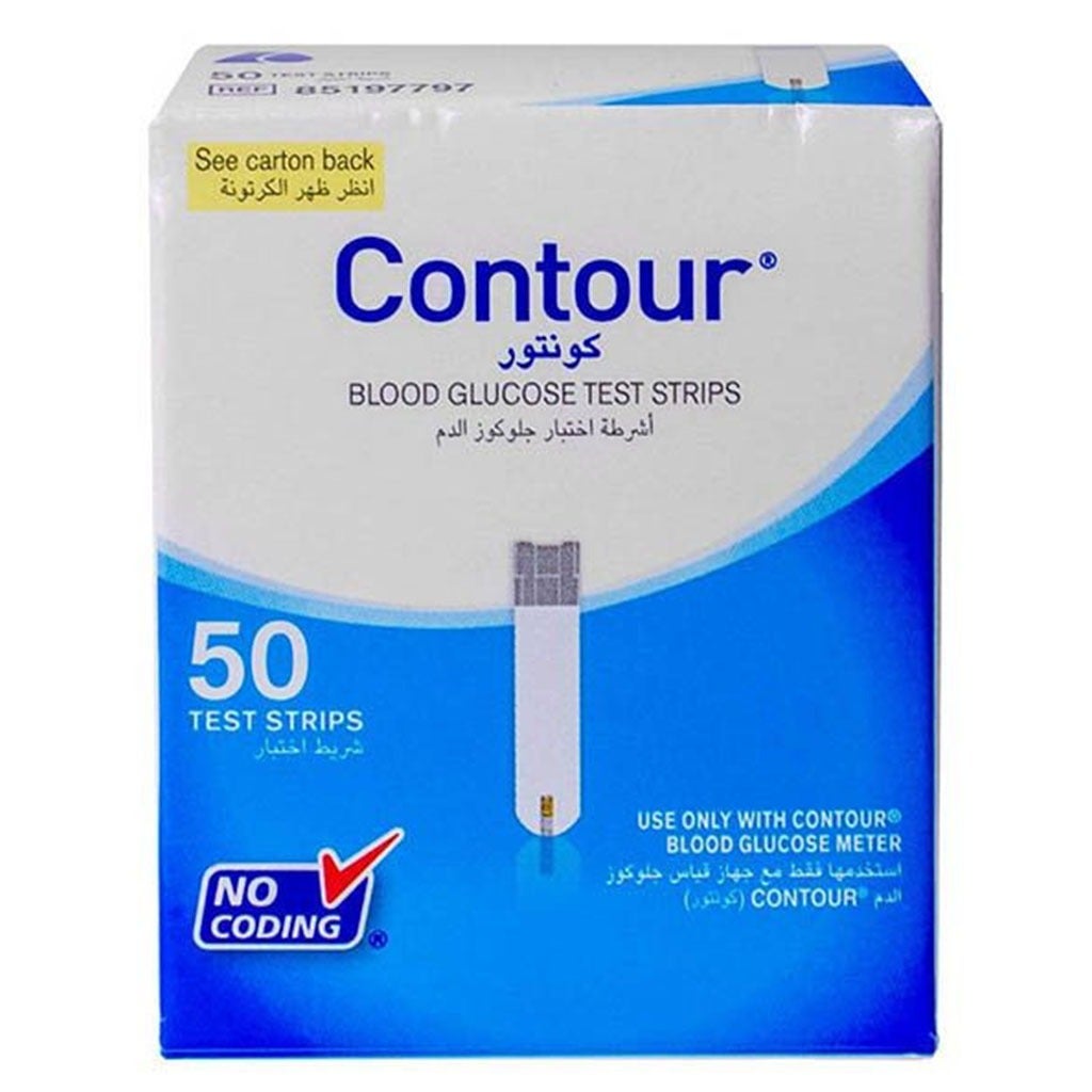 Ascensia Contour Blood Glucose Test Strip 50'S