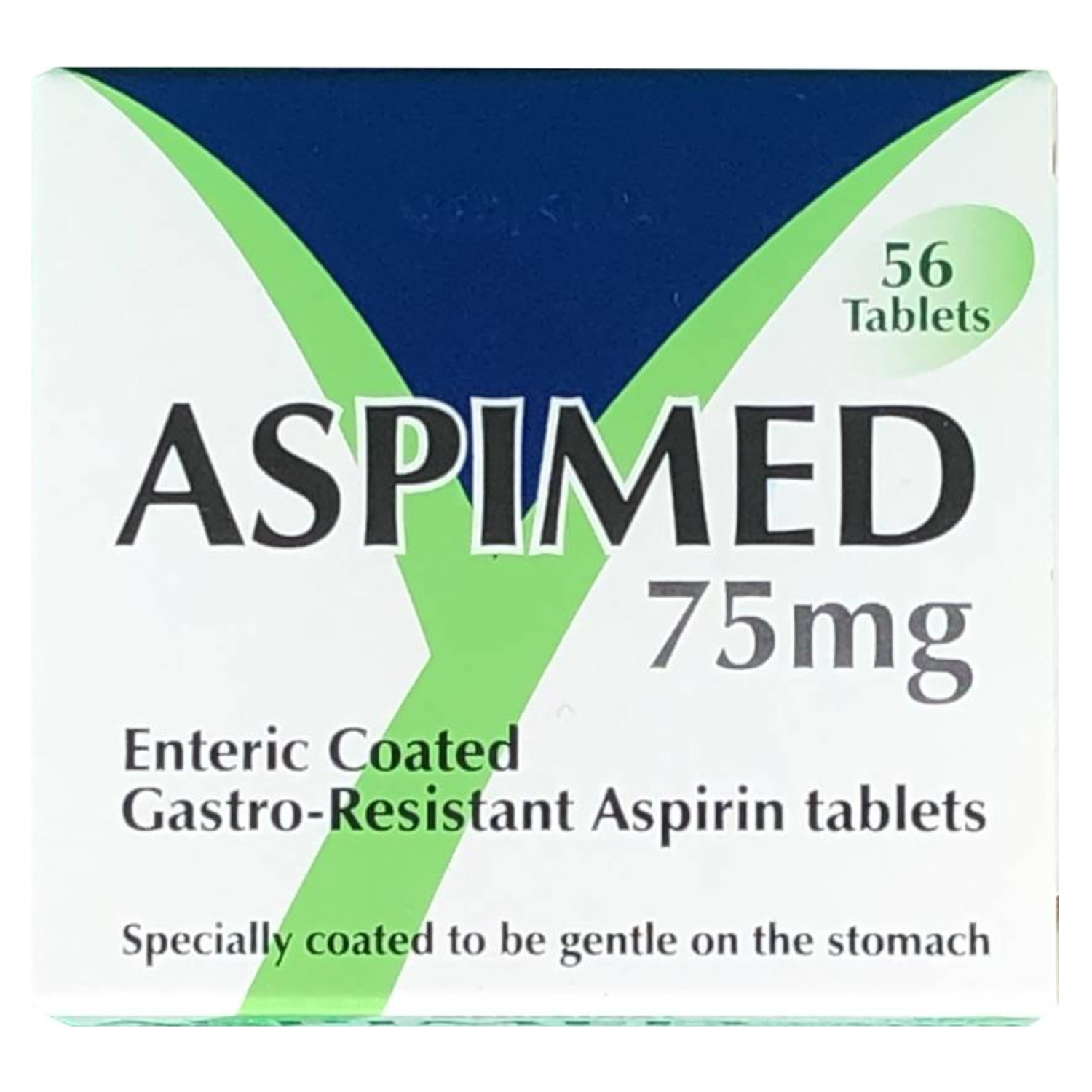 Aspimed 75mg 56 Tablets 4 Blisters