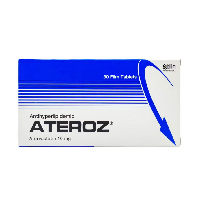 ATEROZ 10MG TABLET 30S (10S BLISTER X 3)