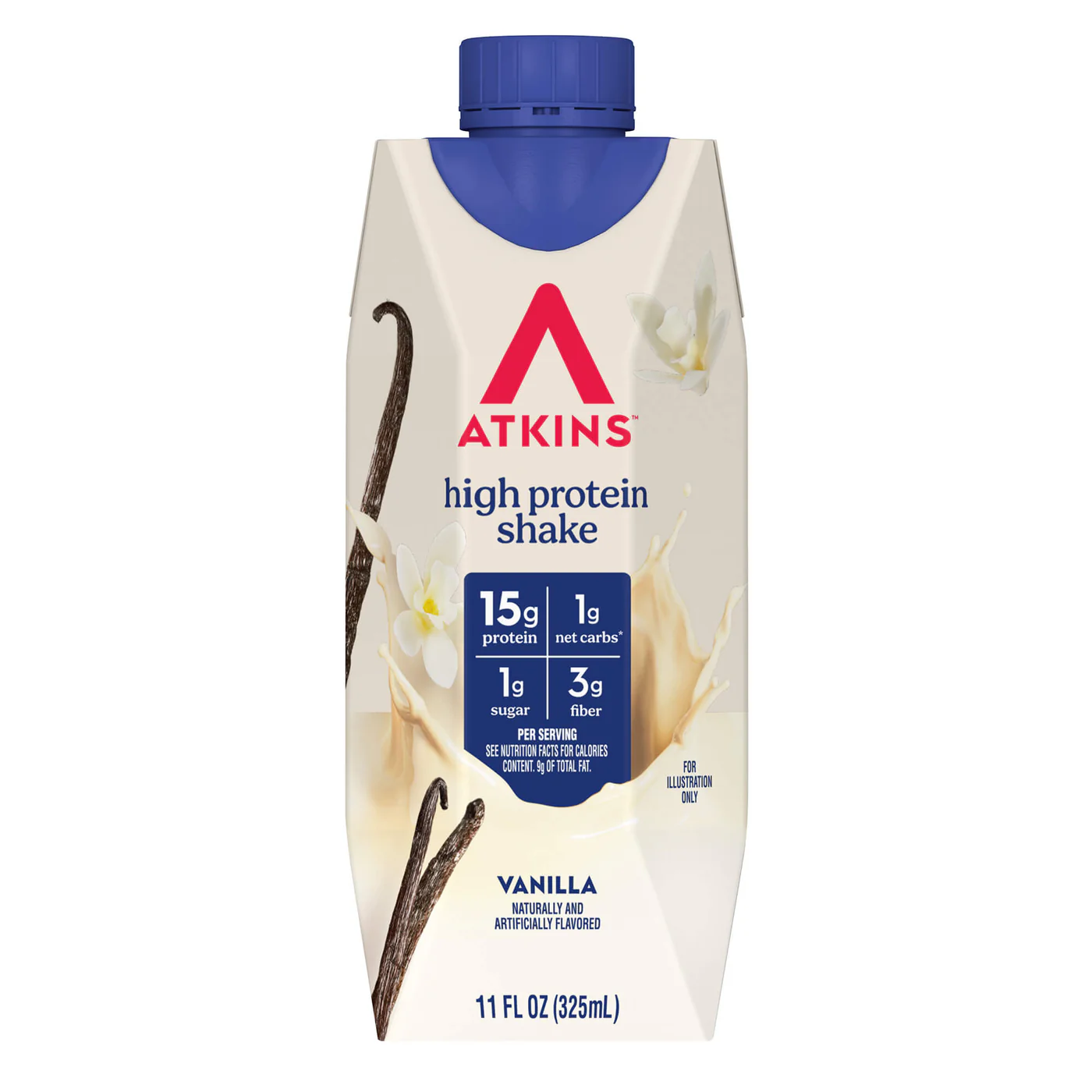 Atkins RTD Protein Shake Creamy Vanilla 325ml