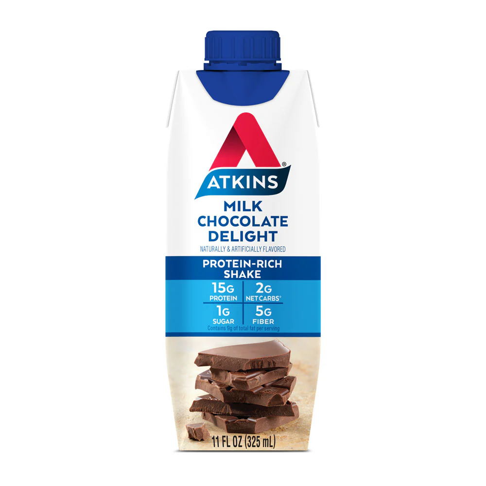 Atkins RTD Protein Shake Milk Chocolate Delight 325ml