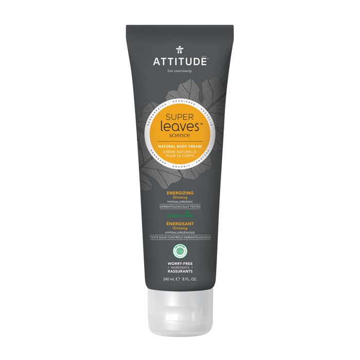 Attitude Super Leaves Body Cream  Energizing Men 240 ml
