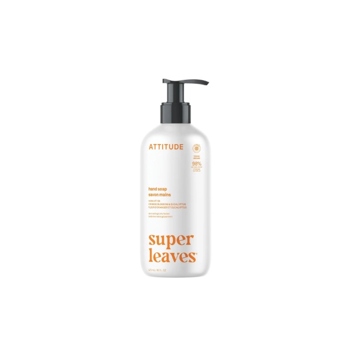 Attitude Super Leaves Hand Soap Gel Orange Leaves 473 ml