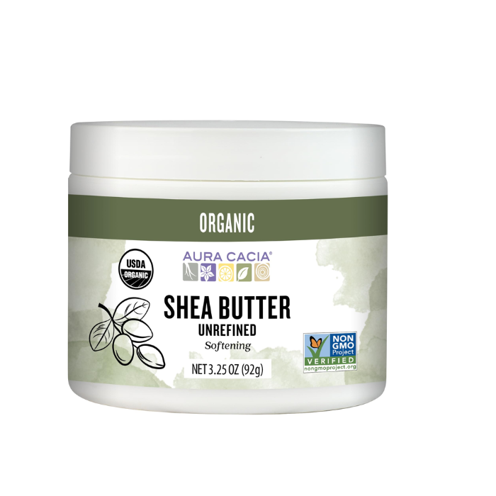 Aura Cacia Fair For Life Organic Unrefined Shea Butter 92 g