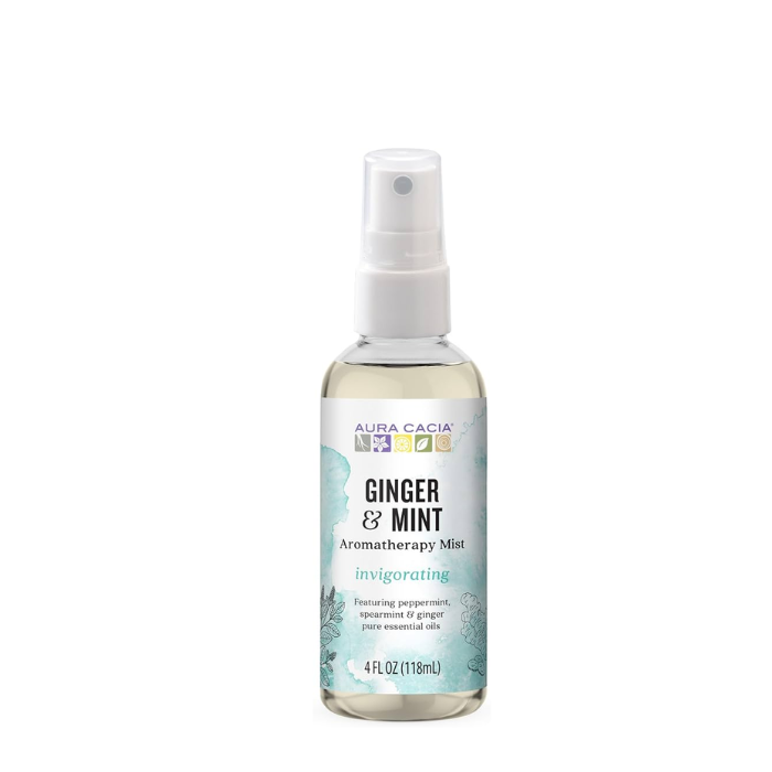 Aura Cacia Invigorating Ginger/Mint Mist 118 ml