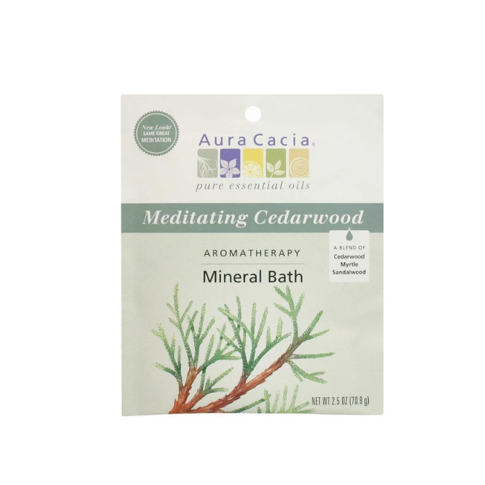 حمام أورا كاسيا المعدني من خشب الأرز 70.9 جم