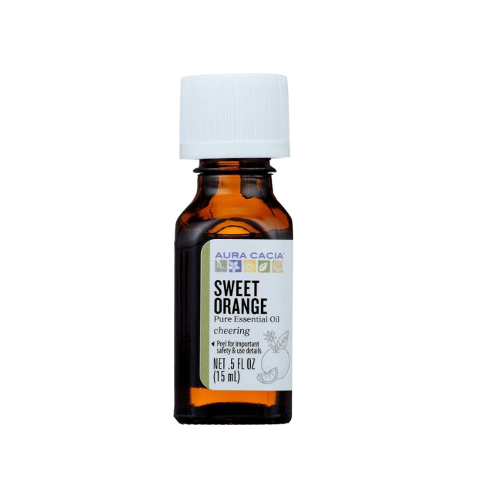Aura Cacia Orange Sweet Essential Oil 15 ml