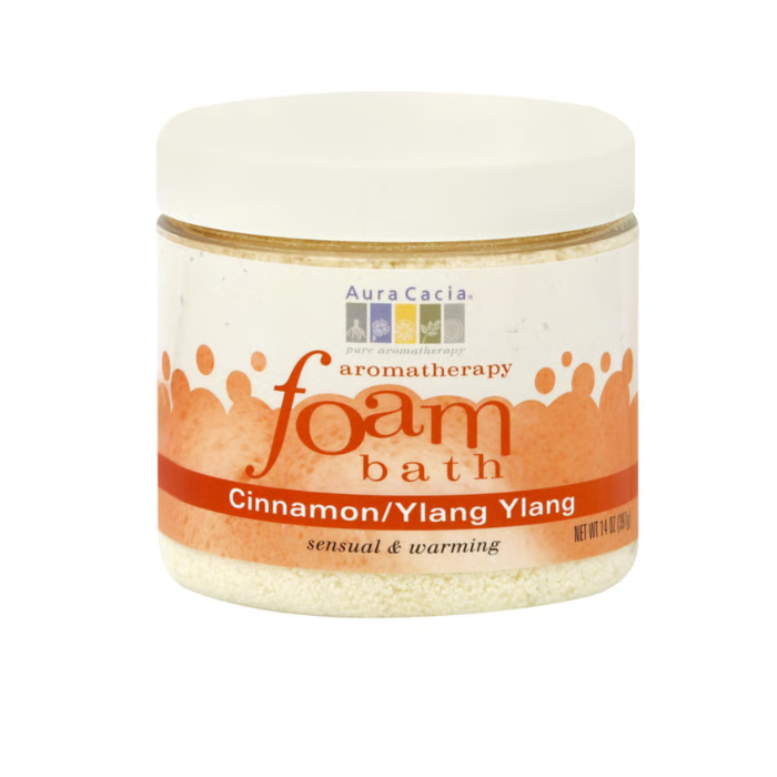 Aura Cacia Sensual Cinnamon & Ylang Ylang Foam Bath 397 g